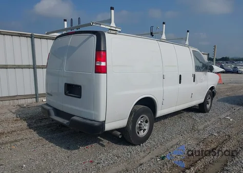 2023 Chevrolet Express Cargo Rwd 2500 Regular Wheelbase Wt from USA, damaged, VIN 1GCWGAFP1P1252487